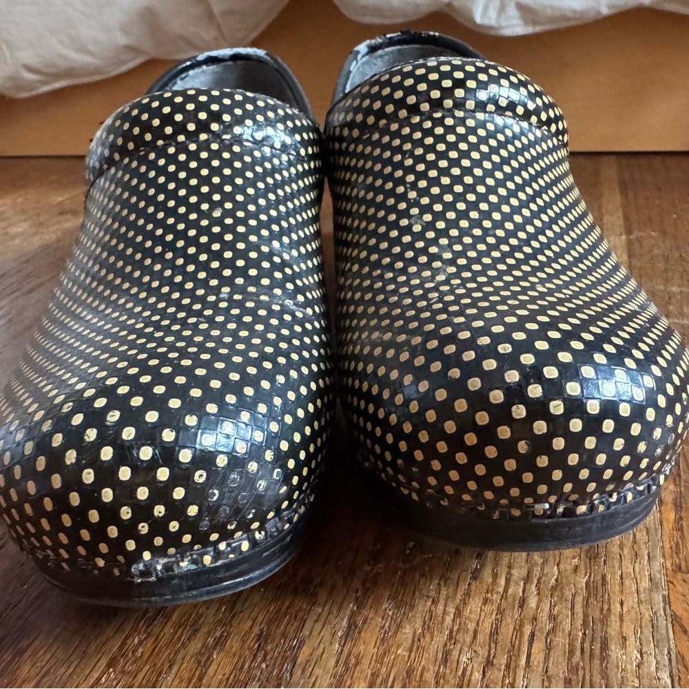 Polka dot Danskos! Sz 39